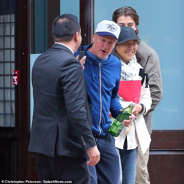 Woody Harrelson, 65, enjoys very rare outing with ‘reclusive’ Hawaiian wife after nearly four decades together