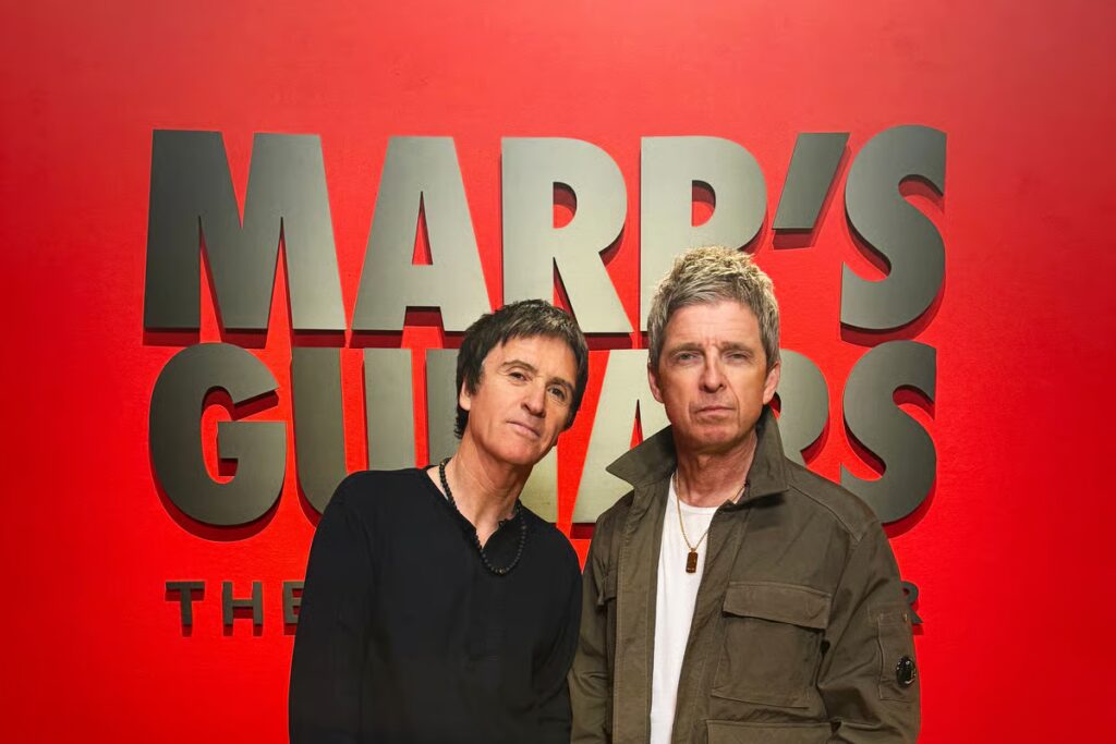 Noel Gallagher says Johnny Marr has ‘always been gung-ho’ with his guitars