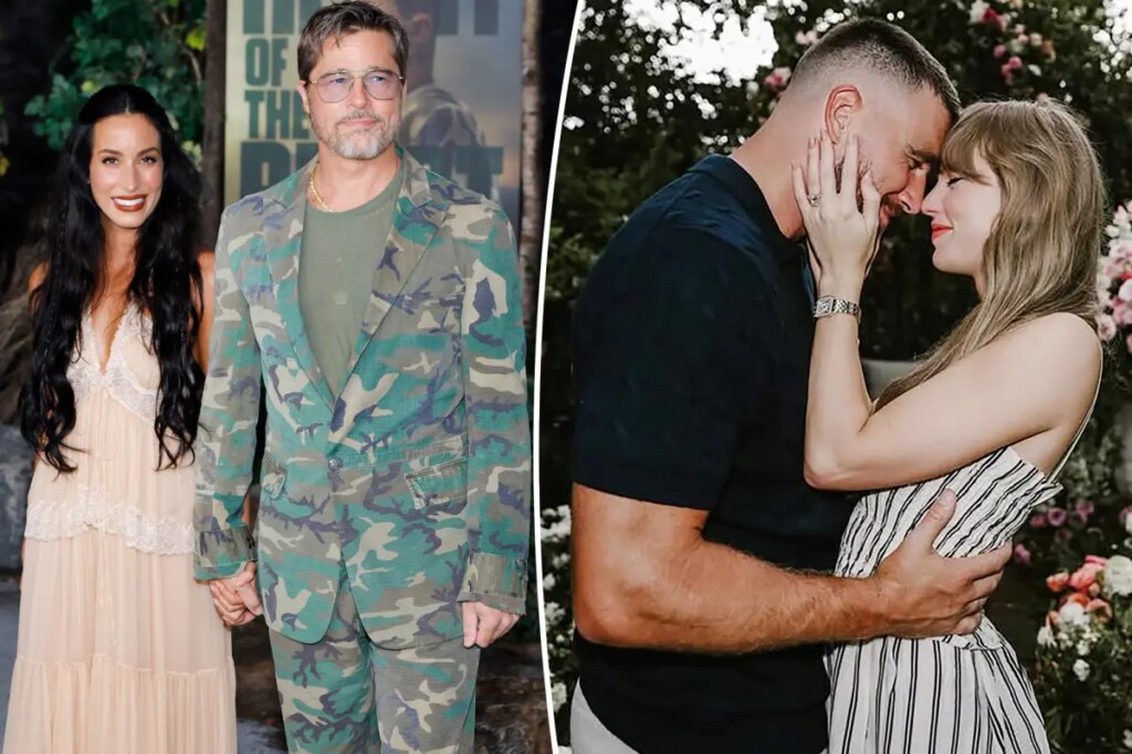 Brad Pitt dishes on Taylor Swift and Travis Kelce’s ‘wedding of the century’