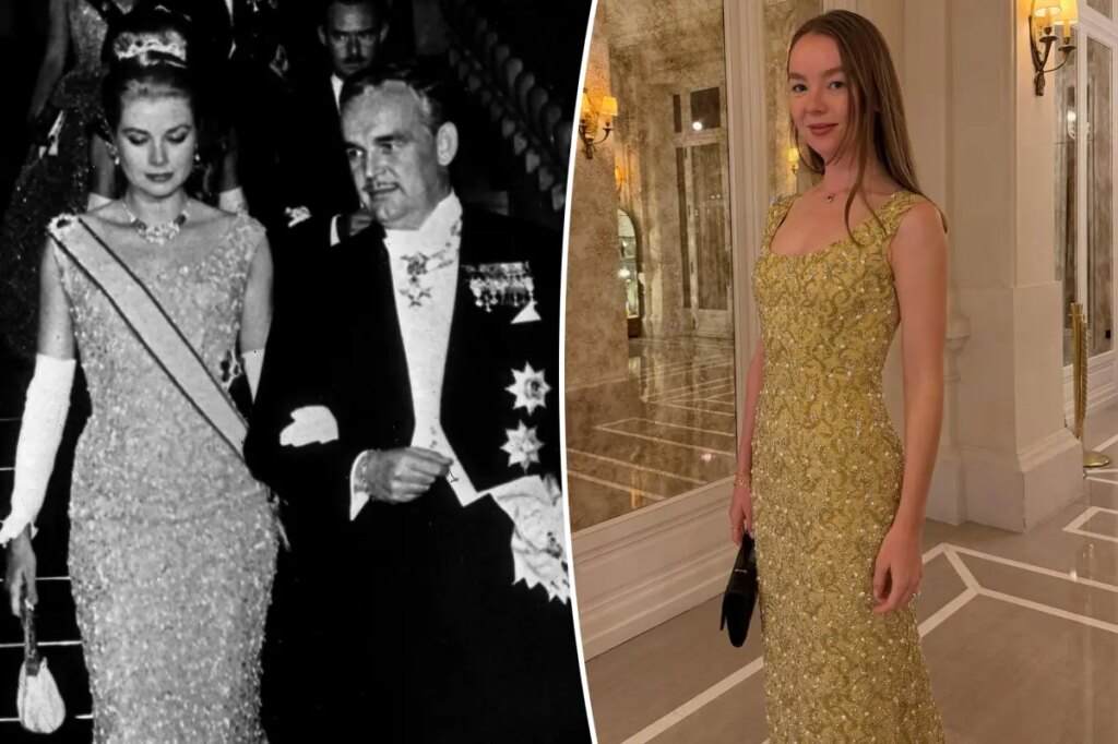 Princess Alexandra of Hanover re-wears grandmother Grace Kelly’s Givenchy gown
