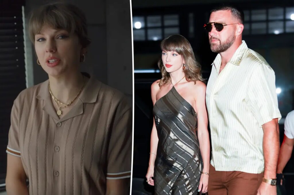 Fans think Taylor Swift is wearing Travis Kelce’s shirt in the ‘Patient Zero’ teaser video
