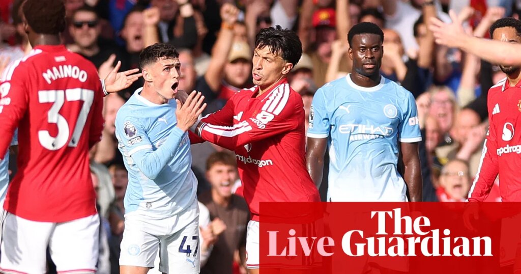 Manchester United v Manchester City: Premier League – live | Premier League