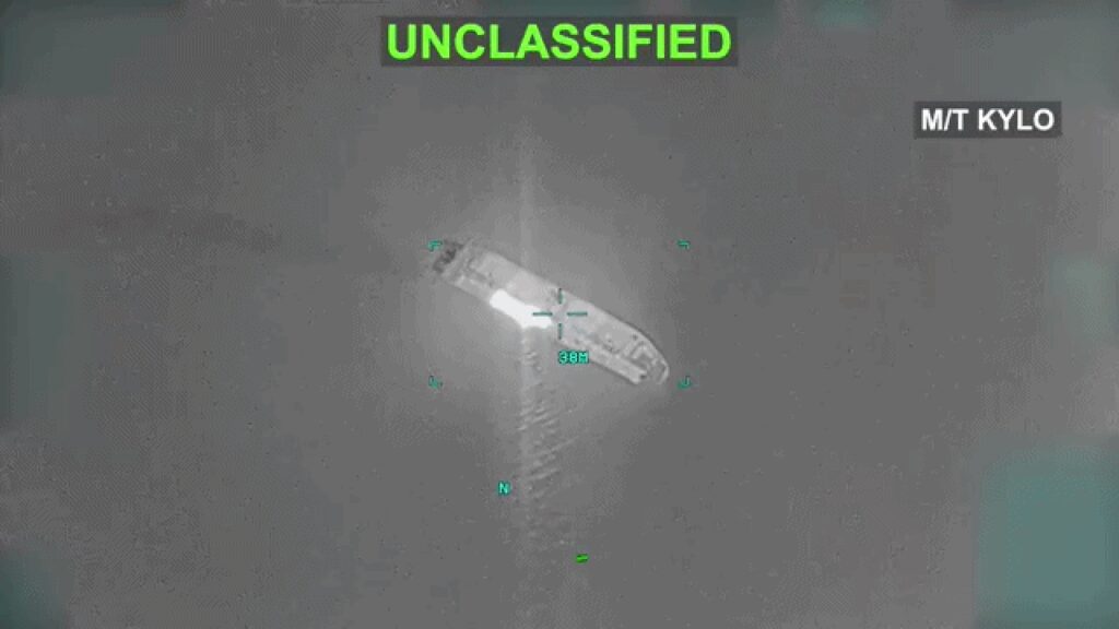 ‘Bottom Of The Sea’: US Shares Video Of Deadly Strikes on Iranian Oil Tanker | WATCH