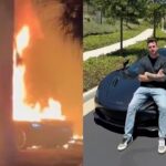 James Wehr Car Accident Video: McLaren Splits in Half, Bursts Into Flames in Horrific California Crash