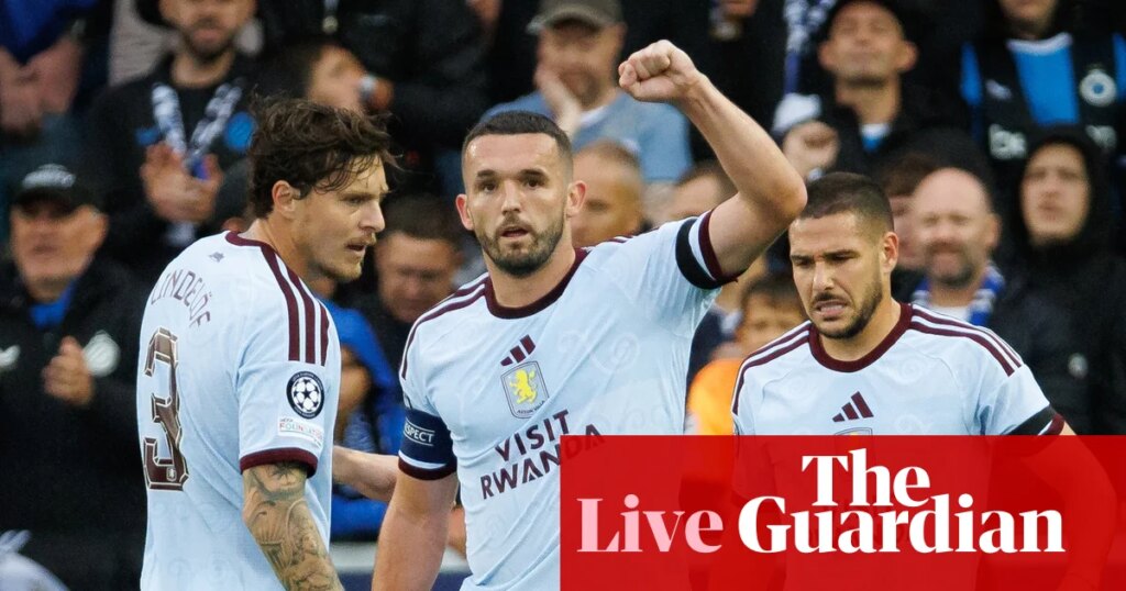 Club Brugge v Aston Villa: Champions League – live | Champions League