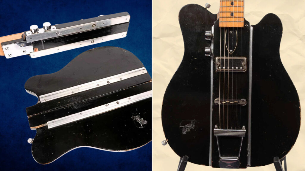Gretsch's Unusual Folding Guitar That Beat The Travel-Guitar Market By 40 Years: The Bikini [News]