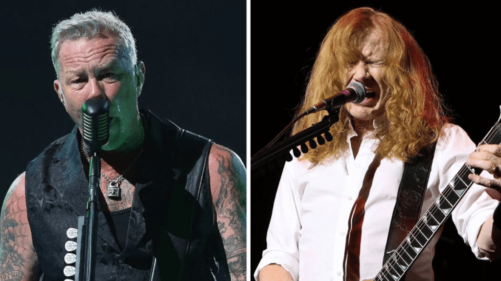Dave Mustaine And James Hetfield Weren't 'Best Buddies' When Mustaine Battled Cancer, But The Metallica Frontman Did Just What He Needed: 'It Meant A Lot To Me' [News]