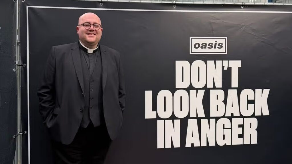 Biblical! The Burnage Priest with a starring role in new Oasis film