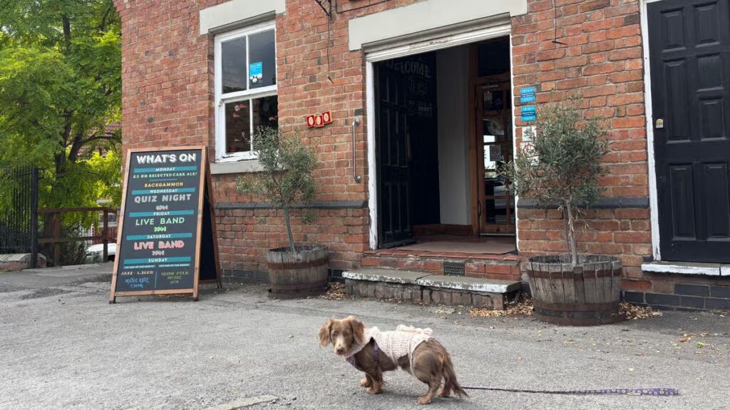I visited the East Midlands’ most dog-friendly pub. It is in Nottingham and boasts game-changing feature