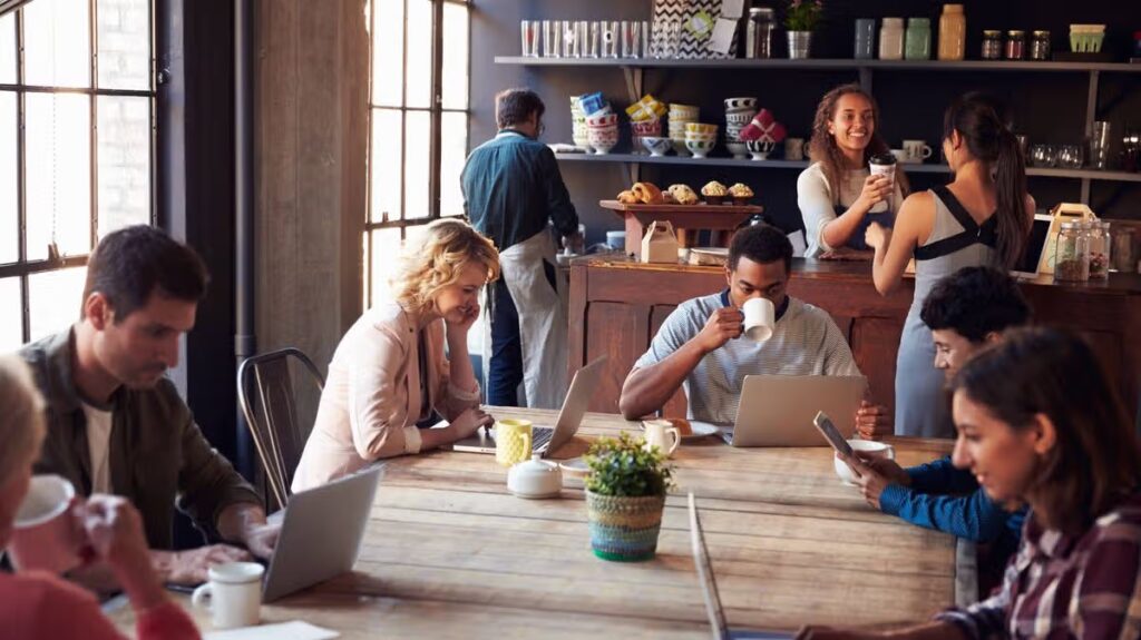 Man spotted alone in coffee shop then people realise it’s huge megastar