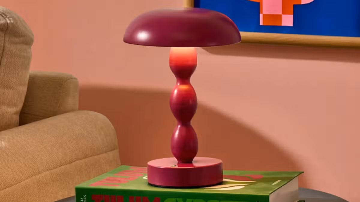 Dusk shoppers snap up ‘warming’ sale £25 rechargeable lamp in autumn colour