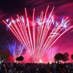 Amazing photographs shows moment Southport firework display lights up sky