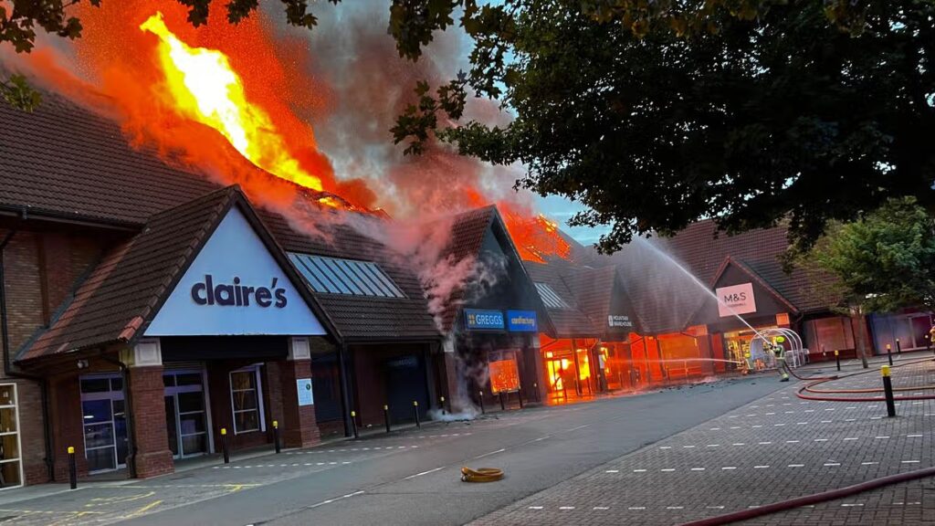 Major update on fire-hit Thurmaston M&S store after devastating shopping centre blaze