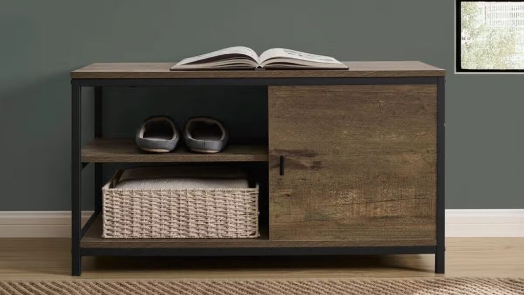 ‘Brilliant’ £89 hallway storage solution slashed to £36 is perfect for hiding clutter