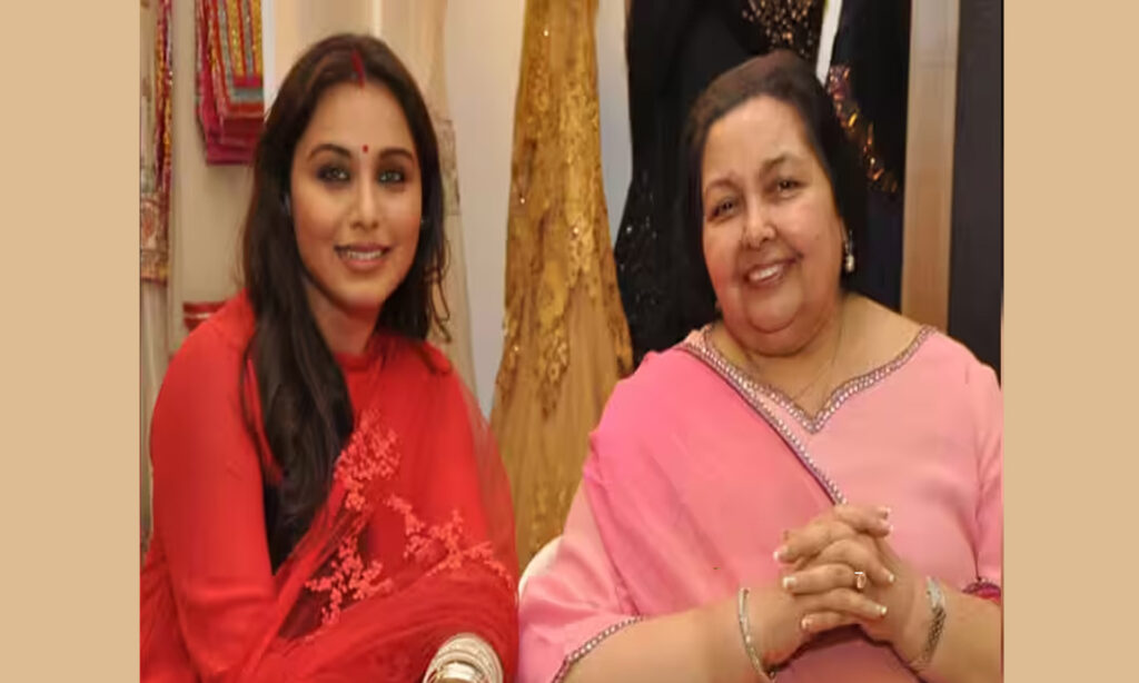 Rani Mukerji’s Mother Krishna Mukerji Dies At 75