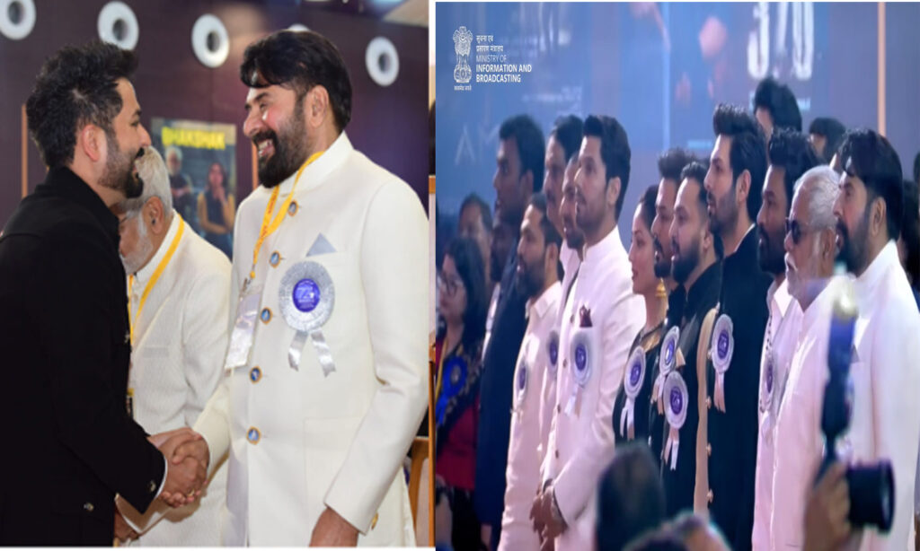 72nd National Film Awards: Mammootty Meets Aditya Dhar
