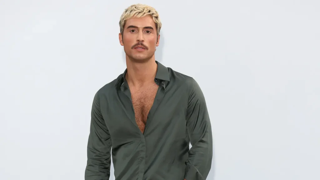 Benito Skinner Knows the Best Accessory Is a Hairy Chest