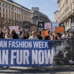 Inside the Antifur March that Roiled Milan Fashion Week