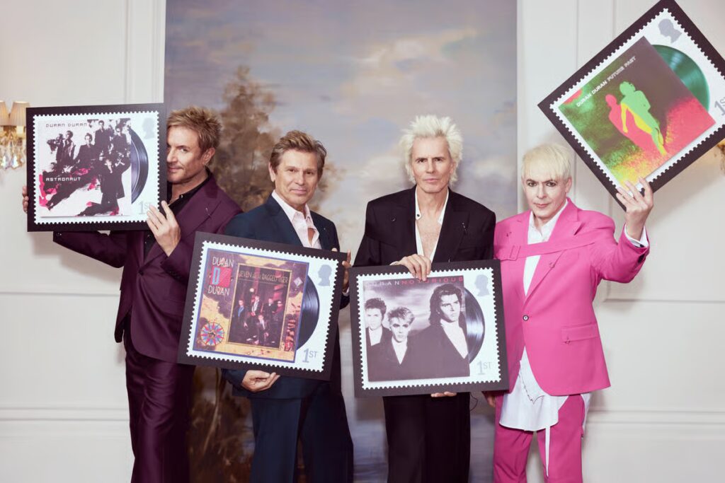 Simon Le Bon ‘fortunate’ to be part of Duran Duran as Royal Mail stamps unveiled