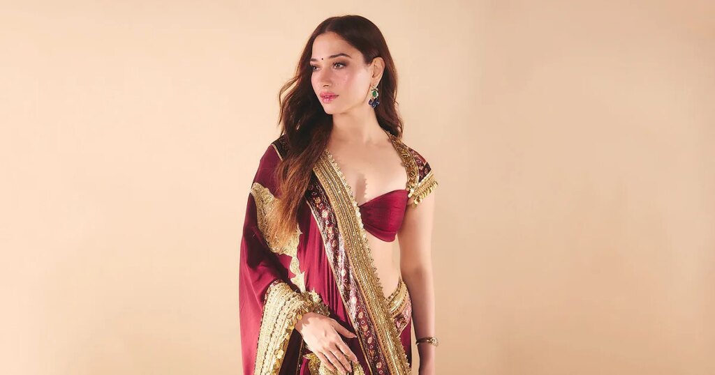 Guess How Much Tamannaah’s Sari Costs?