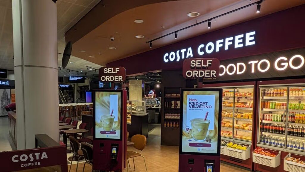 Costa Coffee opens fourth Manchester Airport store inside Terminal 3