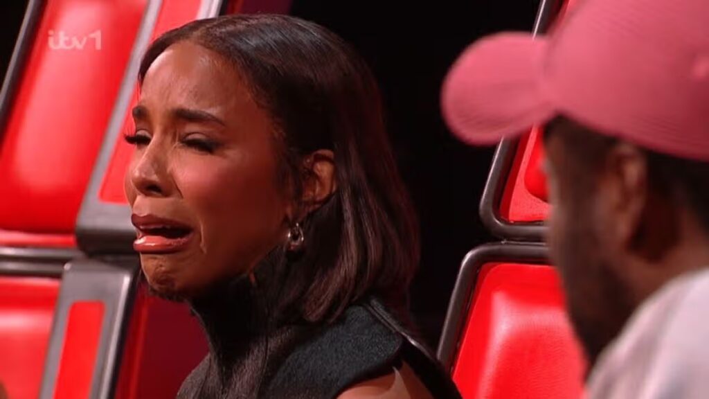 ITV The Voice UK star Kelly Rowland left in tears after emotional performance