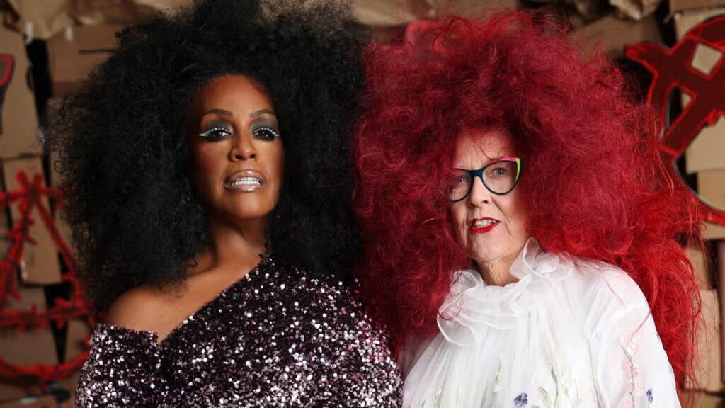 Prue Leith, 86, and Alison Hammond make wild catwalk debut at London Fashion Week