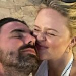 Emily Atack shares honeymoon snaps with husband Alistair in Doc Martin village
