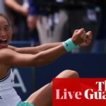 US Open tennis: Zheng comeback stuns Keys, Fritz and Swiatek in action – live | US Open Tennis 2026