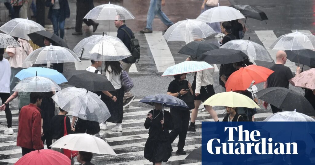 Tokyo succumbs to ‘rain fatigue’ after a record 35 consecutive days of showers | Japan