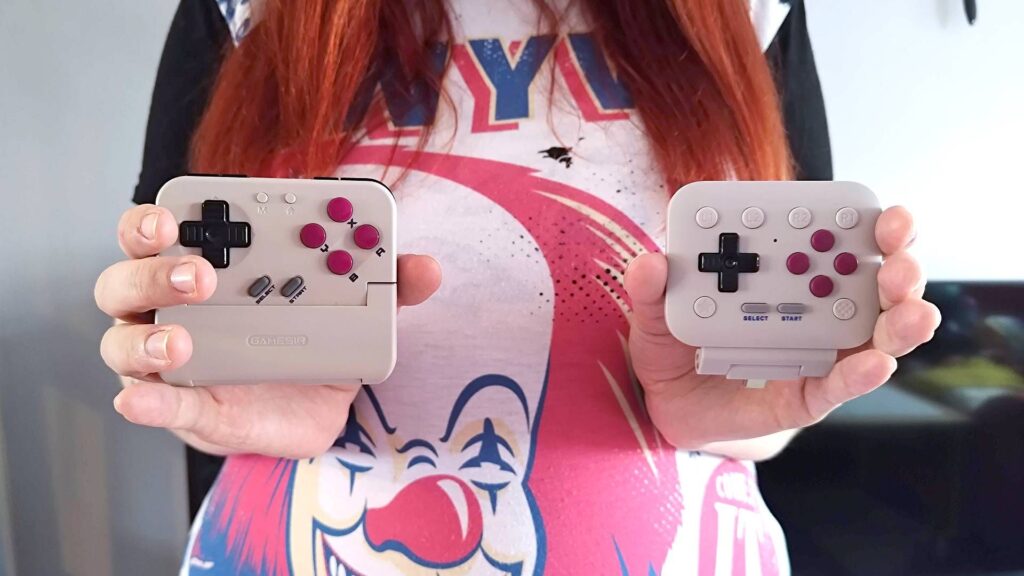 I placed two Game Boy controllers in the hands of a casual retro gamer, but the “winner” comes with caveats