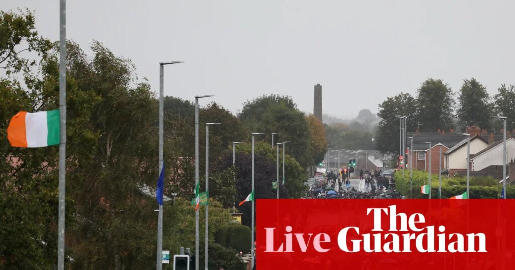 Northern Ireland live: ‘Orange Order can wait for weeks,’ claims DUP leader as controversial march delayed amid huge protest | Northern Ireland