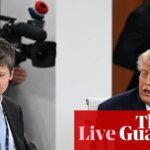 Trump claims he is only ‘guardrail’ needed to control AI as top Republicans join him in dismissing calls for more checks – live | Trump administration