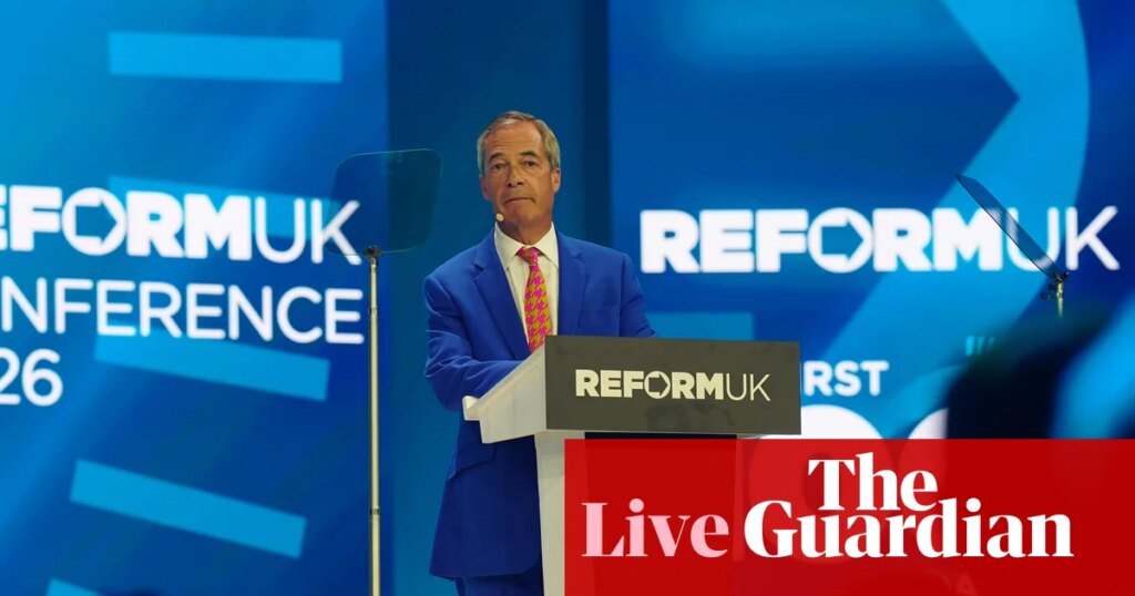 Protester attacked at Reform conference considering coming forward after police appeal – UK politics live | Politics