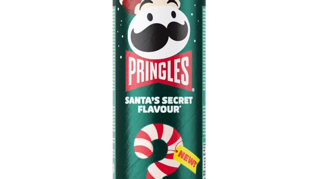 Pringles launches new mystery flavour for Christmas 2026