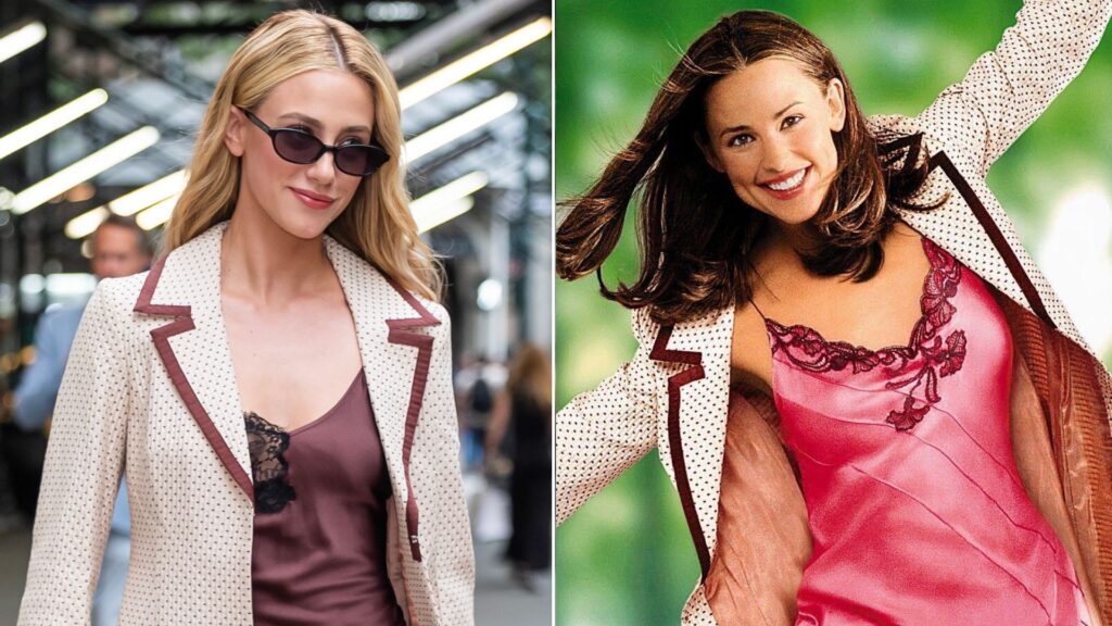 Exclusive: How Lili Reinhart Snagged the “Only Copy” of the ’13 Going On 30′ Coat’