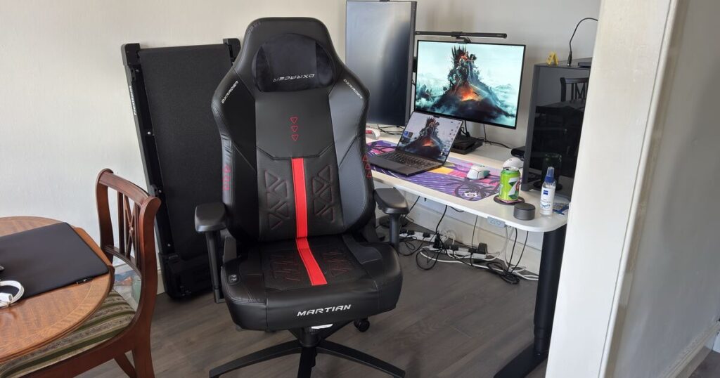 DXRacer Martian Pro review: I tested the gaming chair with massage and heating | Gaming | Entertainment