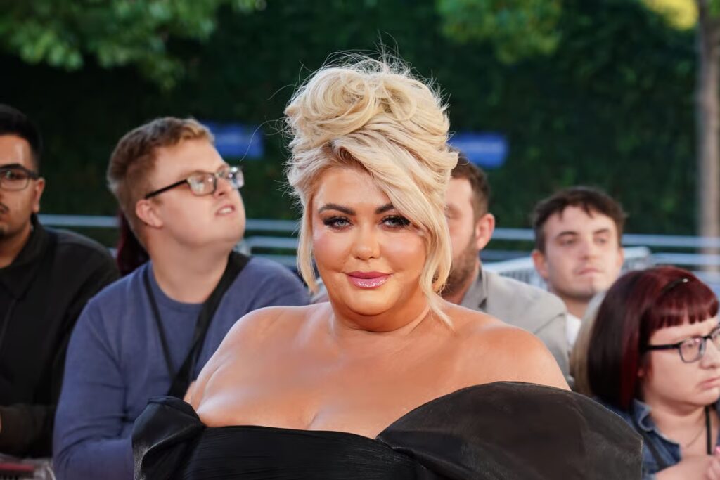 Gemma Collins says she was sent note by stalker claiming to be at mum’s funeral