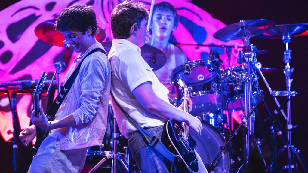 “We grew up massive fans of Green Day. We knew all the lore and how Rob worked with them – we were just starstruck”: Riff Wood formed when they were 11 years old. Then they were discovered by Green Day’s producer. Stadiums are next