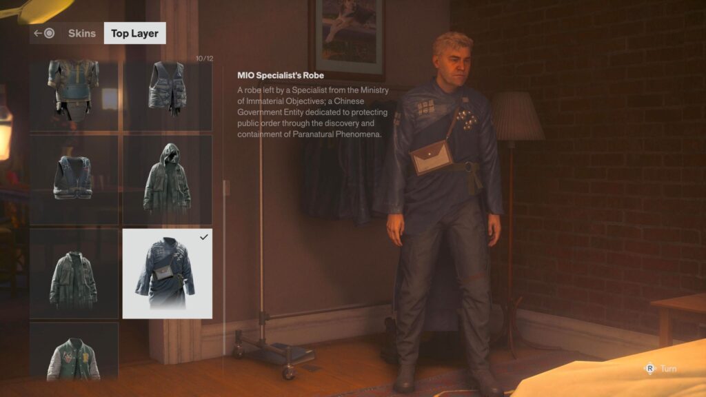 Control Resonant codes for skins and outfits