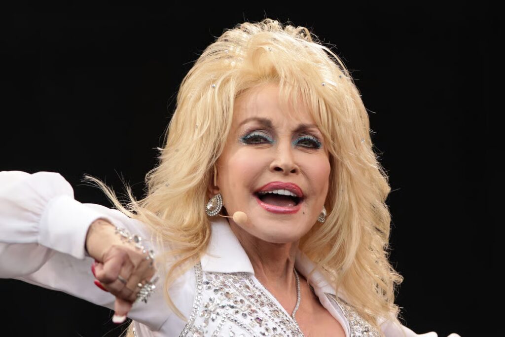 New video shows late Dolly Parton’s delight at lifetime achievement award