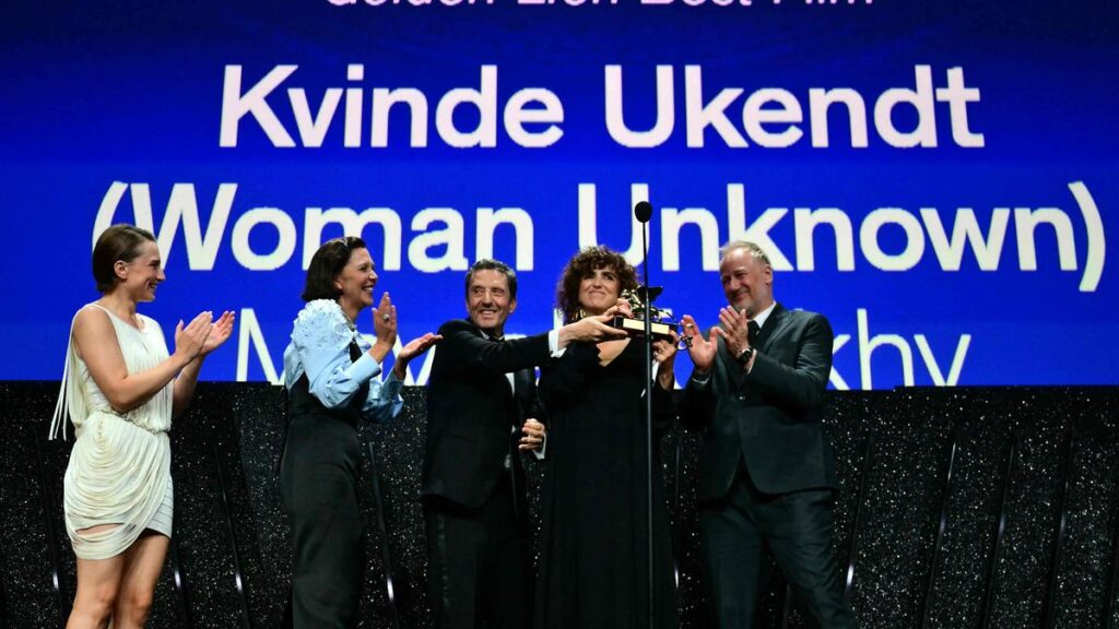 ‘Woman Unknown’ wins top prize at Venice Film Festival as lone female contender triumphs