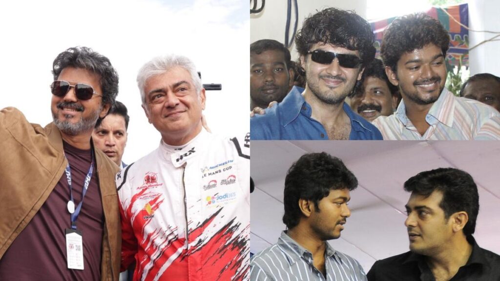 Vijay meets Ajith Kumar: 4 memorable times the Tamil stars met in the past