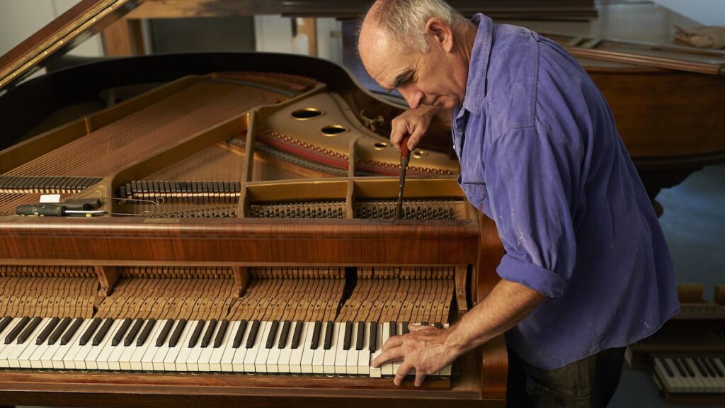 How to tune a piano: “Even the most experienced professionals, with the best ears, can spend many hours achieving the perfect tuning”