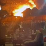 Bali, Indonesia, restaurant bursts into flames after reported balloon explosion