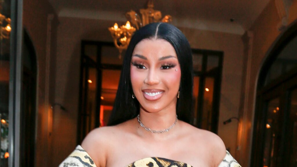 Cardi B In Purple Dress Praised For Looking ‘More Classy’