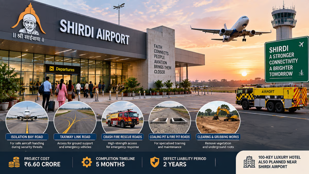 State Pushes To Scale Up Airside Safety & Operational Capabilities Worth ₹6.60 Crore At Shirdi Airport