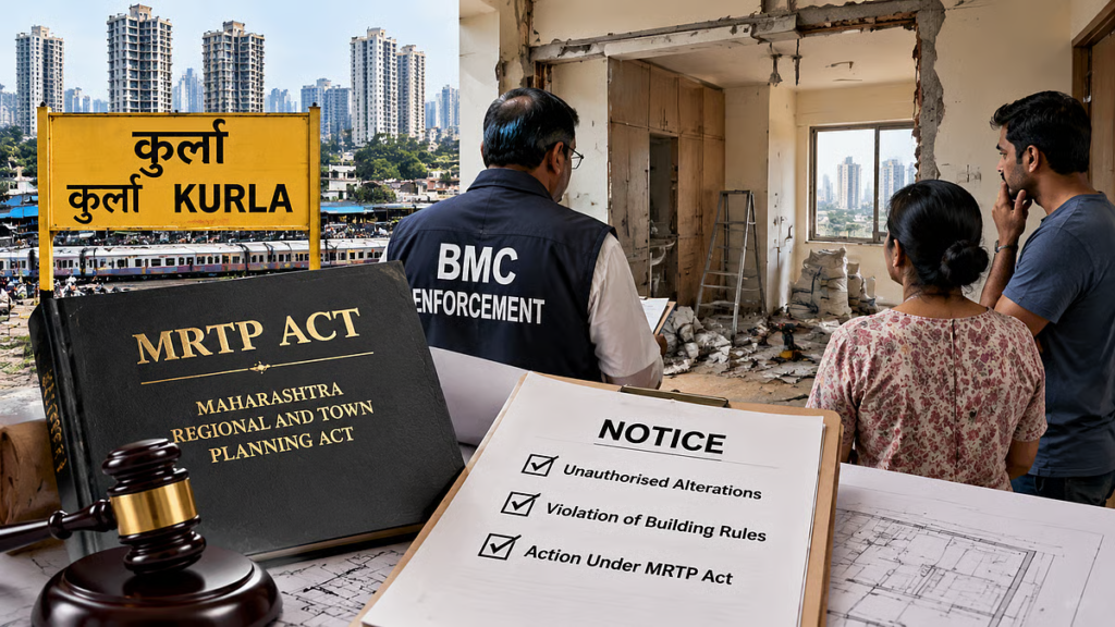 Kurla Residents Booked Under MRTP Act For Alleged Unauthorised Flat Alterations