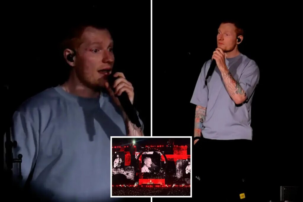 Ed Sheeran weeps on stage, says Israel’s actions in Gaza ‘unjustifiable’