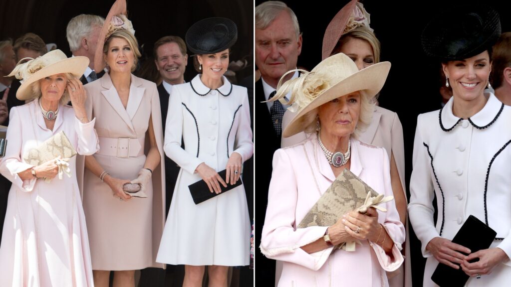 How Queen Camilla Stepped in When Princess Kate Got Distracted